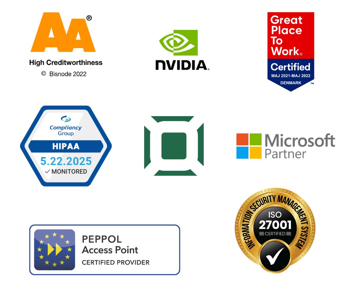 about us certifications