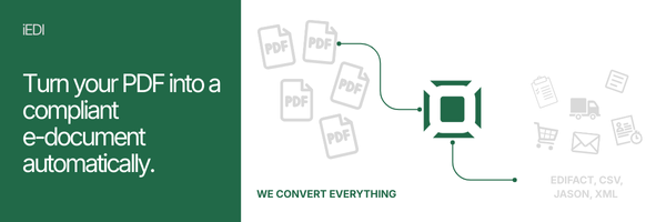 Convert PDF to EDI